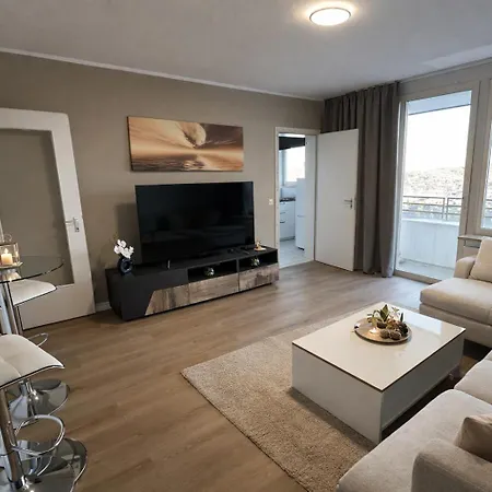 Moselblick L Panorama Sky Balkon Apartmán Koblenc